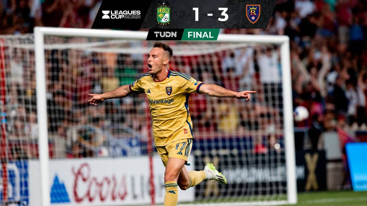 Real Salt Lake da la vuelta al León y lo echa de la Leagues Cup