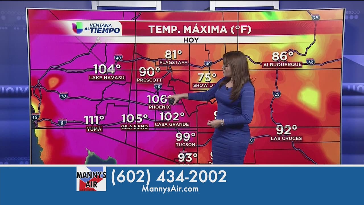 Pronóstico del tiempo 31 de julio