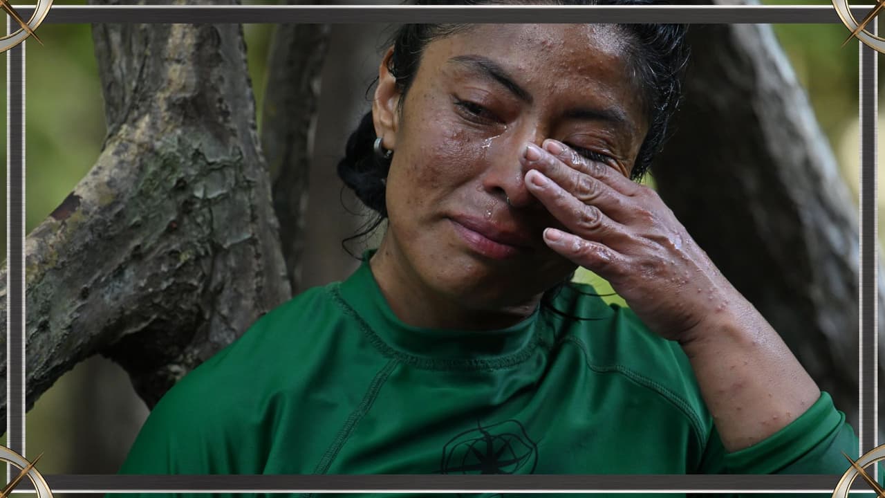 Paty llora tras haber sido eliminada de 'El Conquistador'