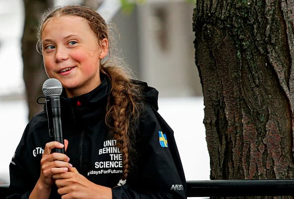 <b>Greta Thunberg.- </b>La joven activista ambiental fue nombrada la persona del año.