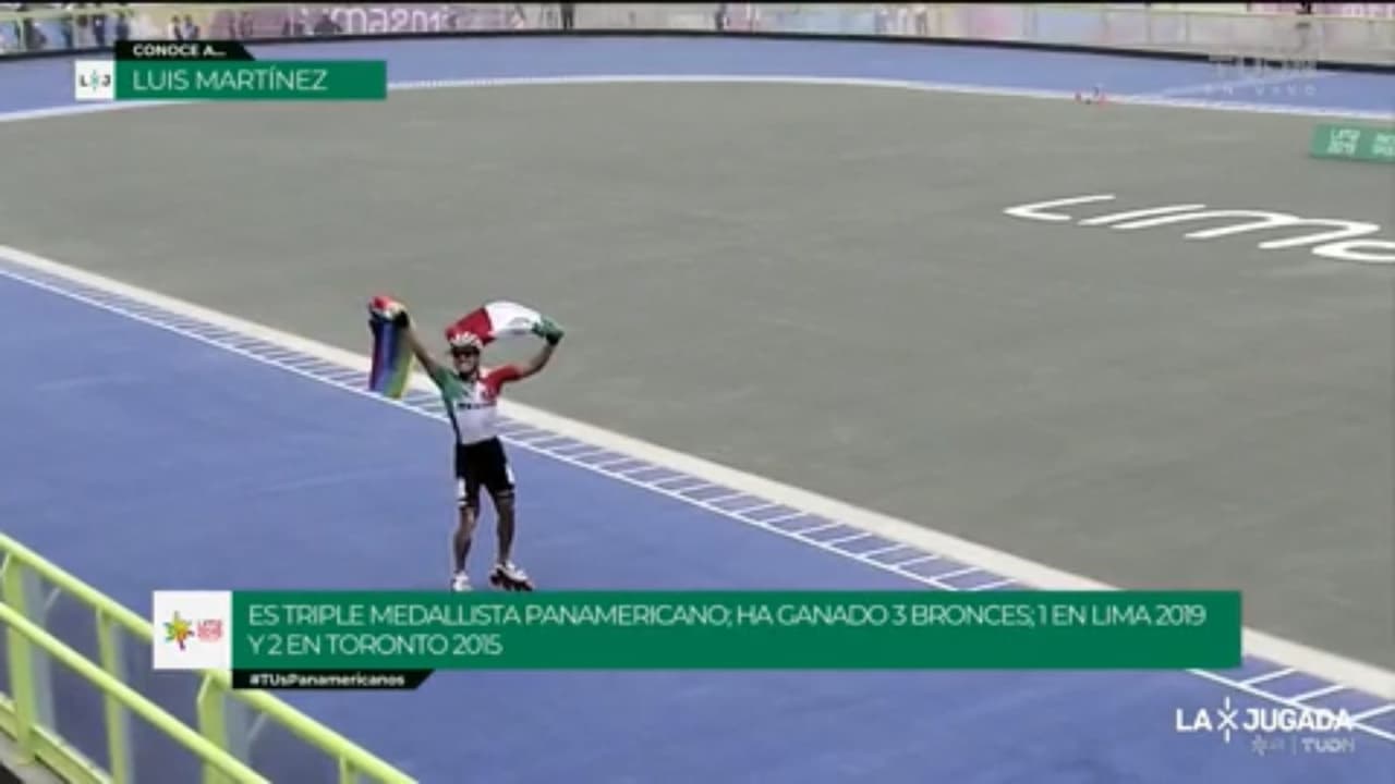 El mexicano acabó dentro del podio solamente por debajo del colombiano Pedro Causil y el venezolano Johan Guzmán.