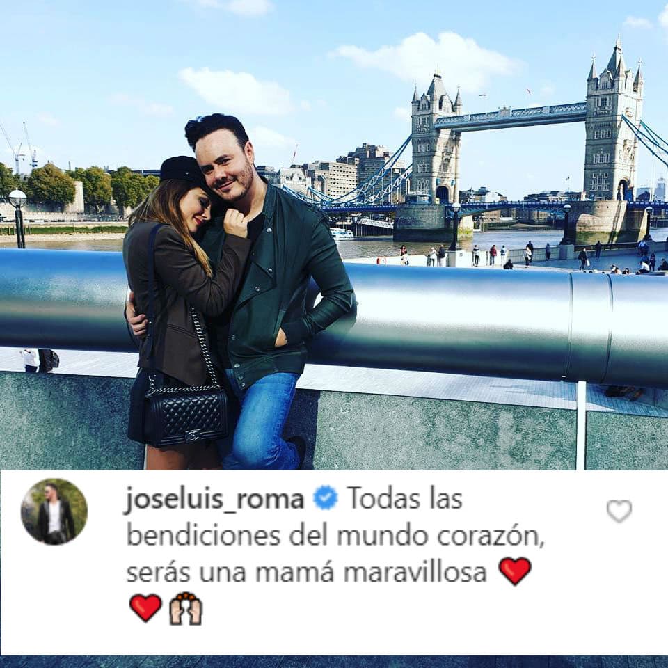 “Todas las bendiciones del mundo corazón, serás una mamá maravillosa”, comentó el cantante con quien sostuvo una relación de noviembre de 2018 a marzo de 2019.