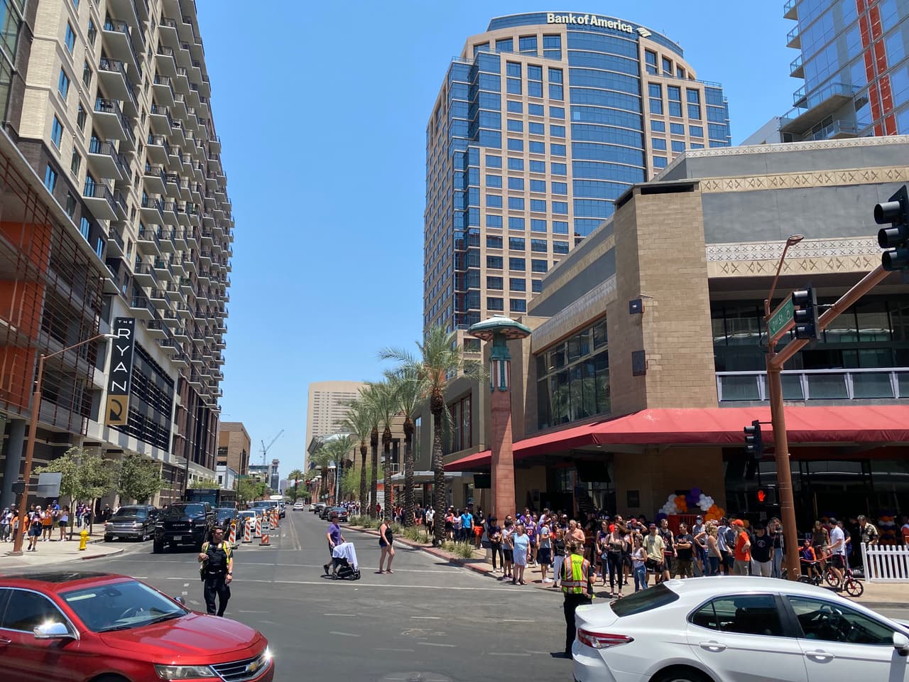 DiamondBacks vs LA Dodgers, la fiesta del béisbol que se vivió en las calles de Phoenix