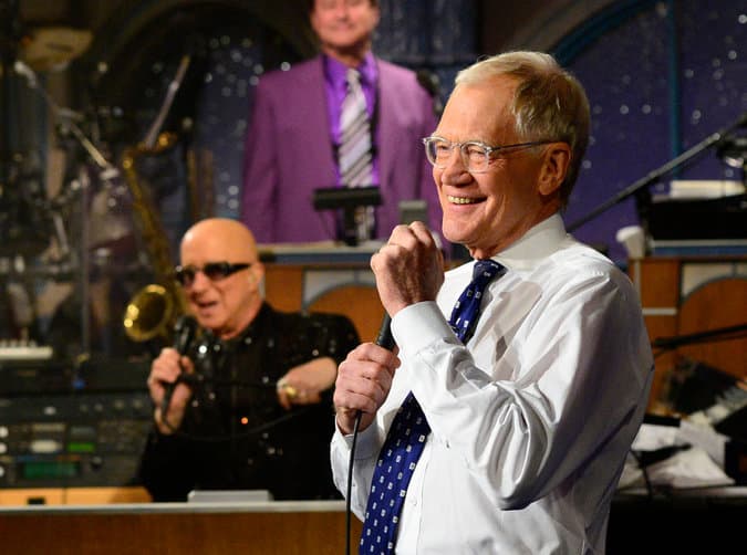 David Letterman se despide dando las gracias con una sonrisa