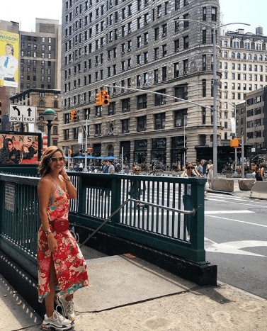 Karla Martínez aprovechó unos días de descanso para visitar con su familia Nueva York y conocer divertidos lugares.