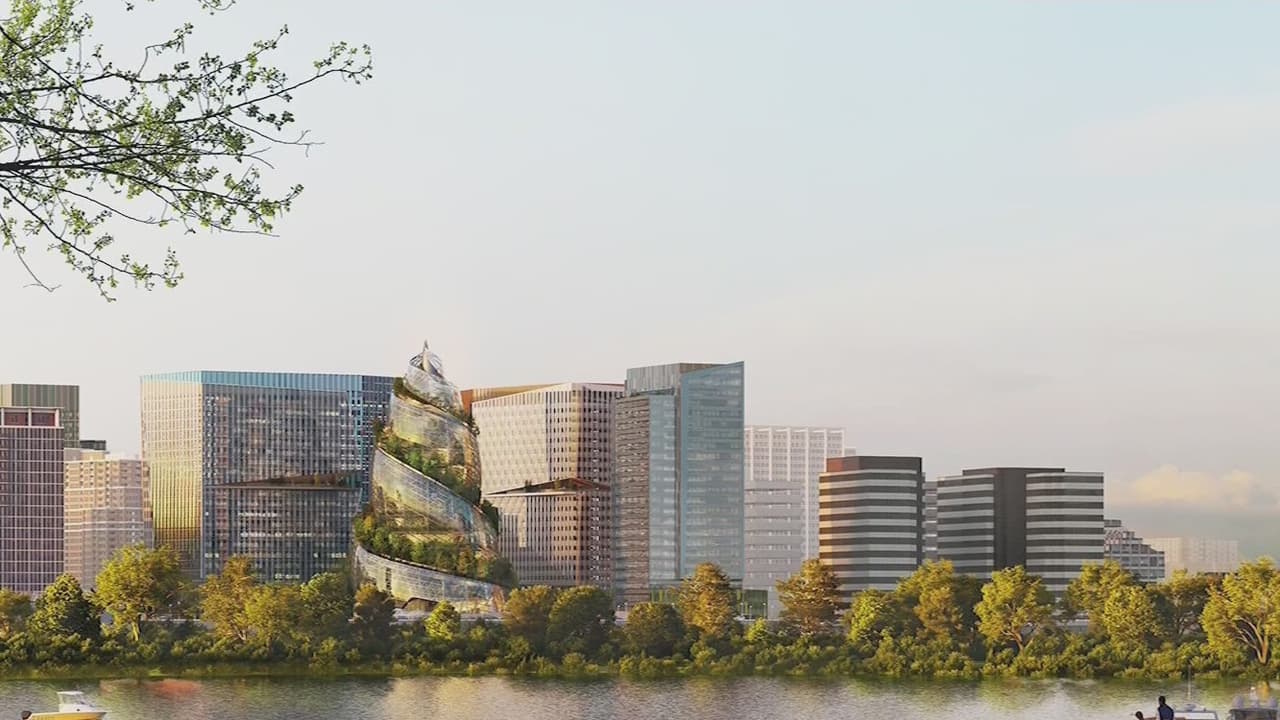 Avanza el megaproyecto de oficinas generales de Amazon en Arlington