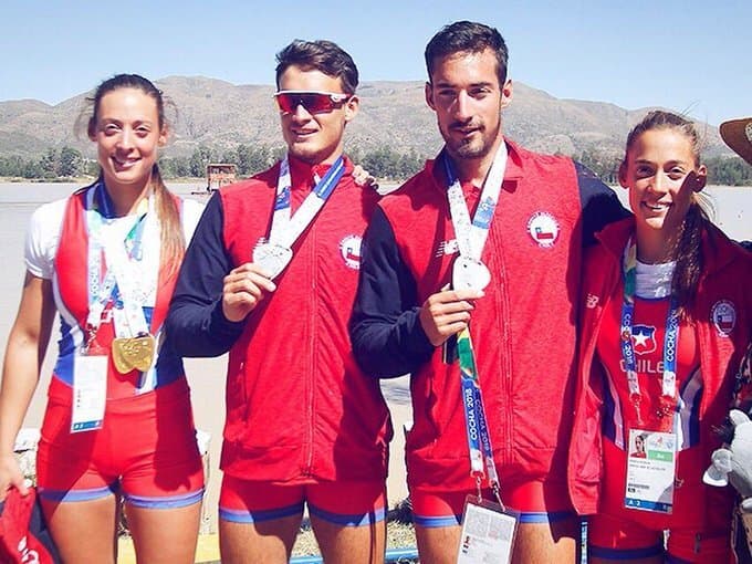 Cuatrillizos chilenos hacen historia y compiten en el remo de Paris 2024 