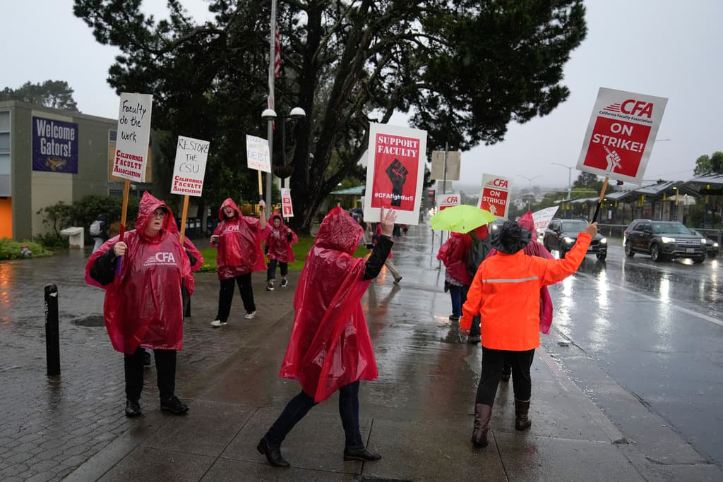 La huelga se suma a una serie de protestas laborales en California y en todo el país en busca de mejores salarios y condiciones laborales.