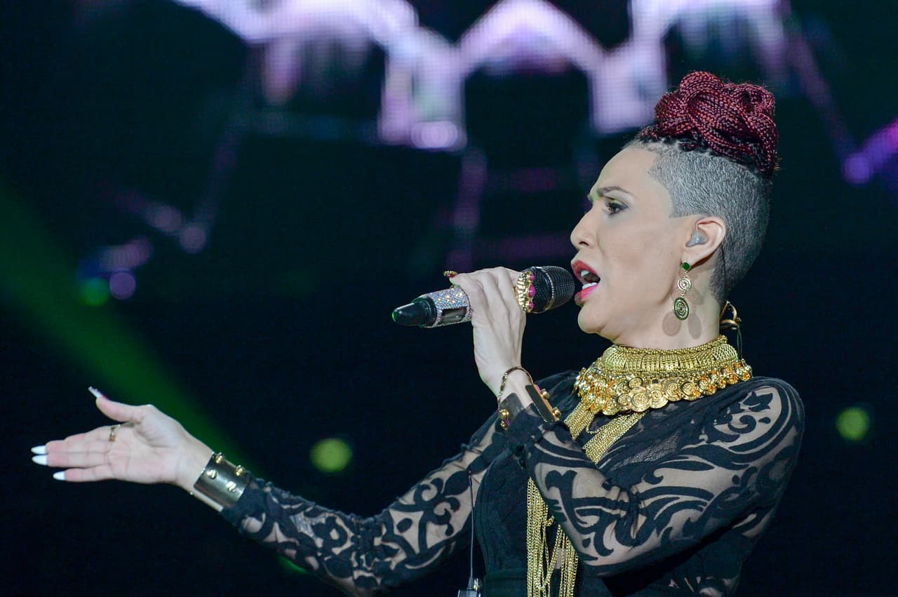Ivy Queen es otra famosa que ha sido muy atrevida al lucir peinados súper extravagantes.