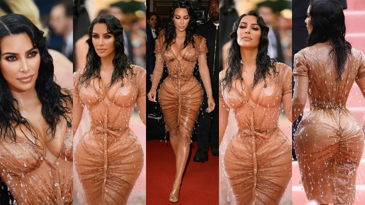Cómo hizo Kim Kardashian para tener la diminuta cintura que le vimos en la Met Gala