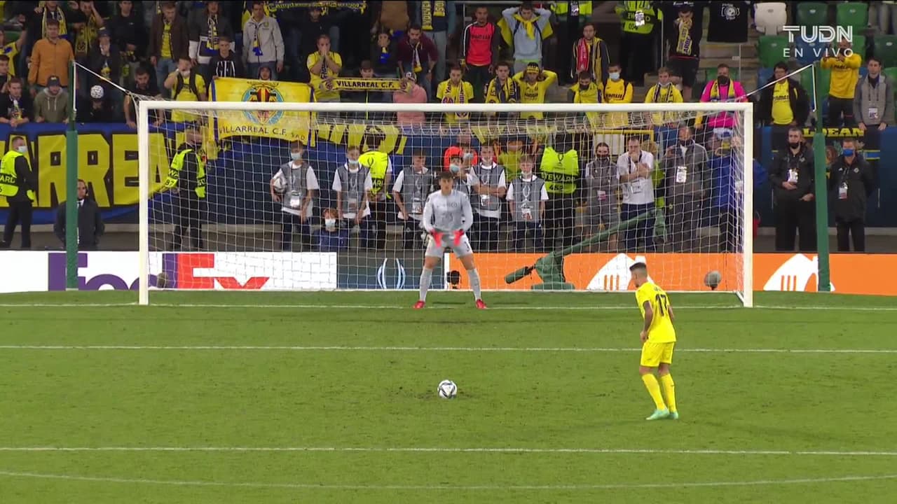 ¡GOL!  anota para Villarreal. Dani Raba