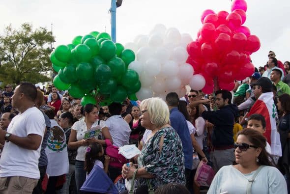 La comunidad mexicana se reunio en el historico Penn's Landing para celebrar el dia de la independencia mexicana. Estas son algunas imagenes.