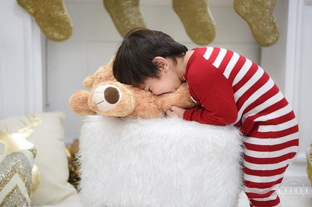 Cuando Matteo se enoja, le dice "nena" a su mamá.