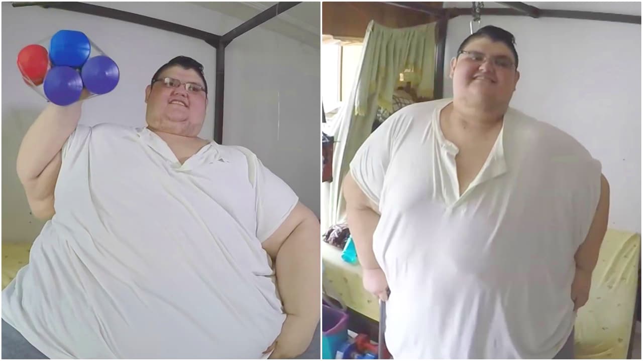 Tras haber perdido más de 600 libras, el joven que fue considerado el más obeso del mundo quiere ayudar a otros como él