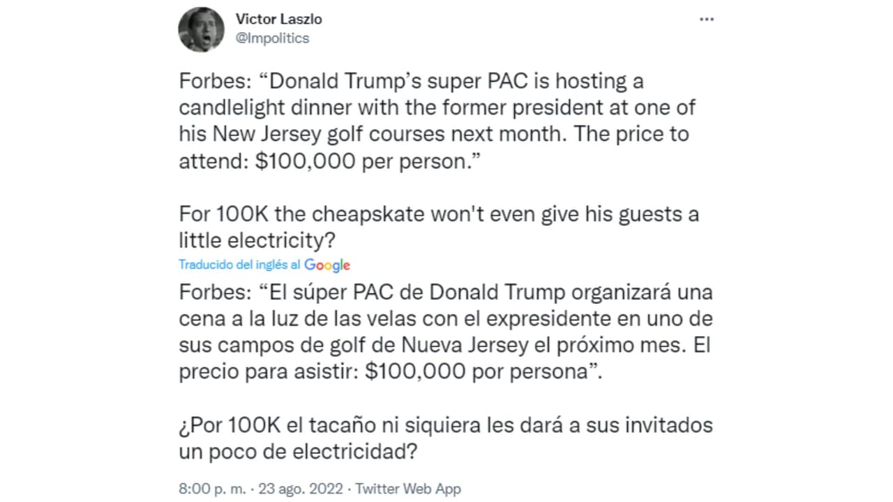 Donald Trump reacciones Twitter