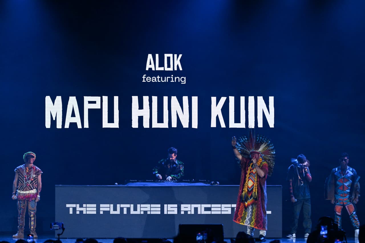 Mapu Huni Kuin fue parte del inicio de la ceremonia.