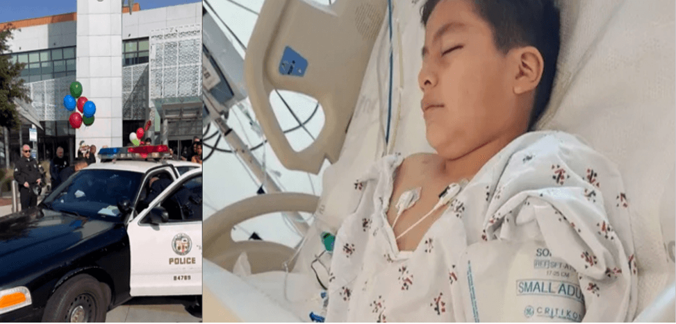 Regresa a su casa Brayden Medina, el niño de 9 años que fue apuñalado en una tienda Target 