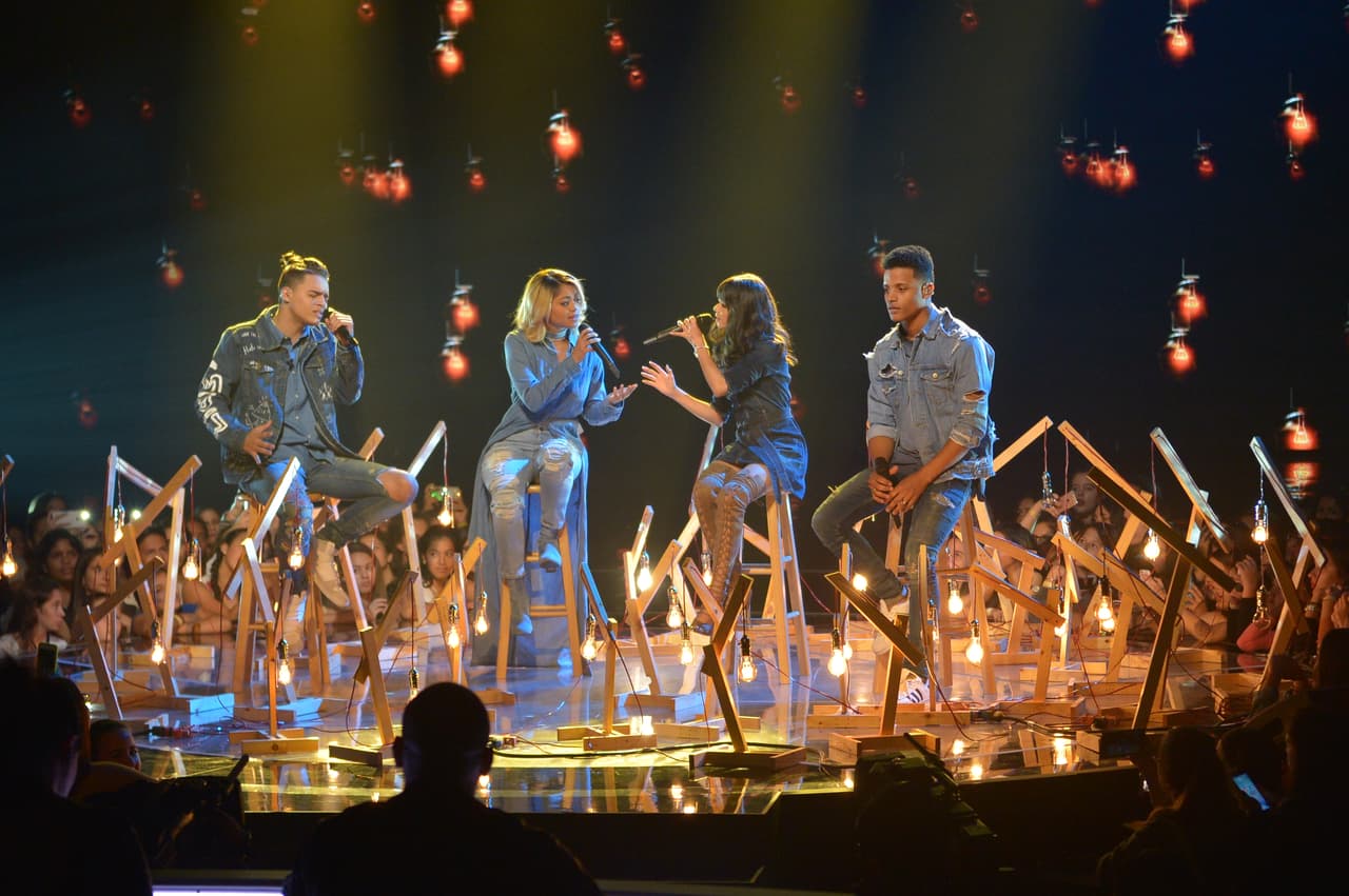 En el cuarto show en vivo los participantes conformaron bandas mixtas. Brian, Danelly, Taishmara y Christian crearon magia en el escenario.