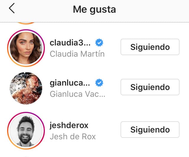 El empresario también suele dar 'me gusta' a algunas de las fotos que la actriz ha publicado, como constató Univision Digital. 
<br>