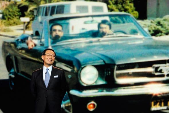 La pantalla de Panasonic tienen una resolución de pantalla 4 veces superior al estándar de alta definición, y 56 pulgadas .