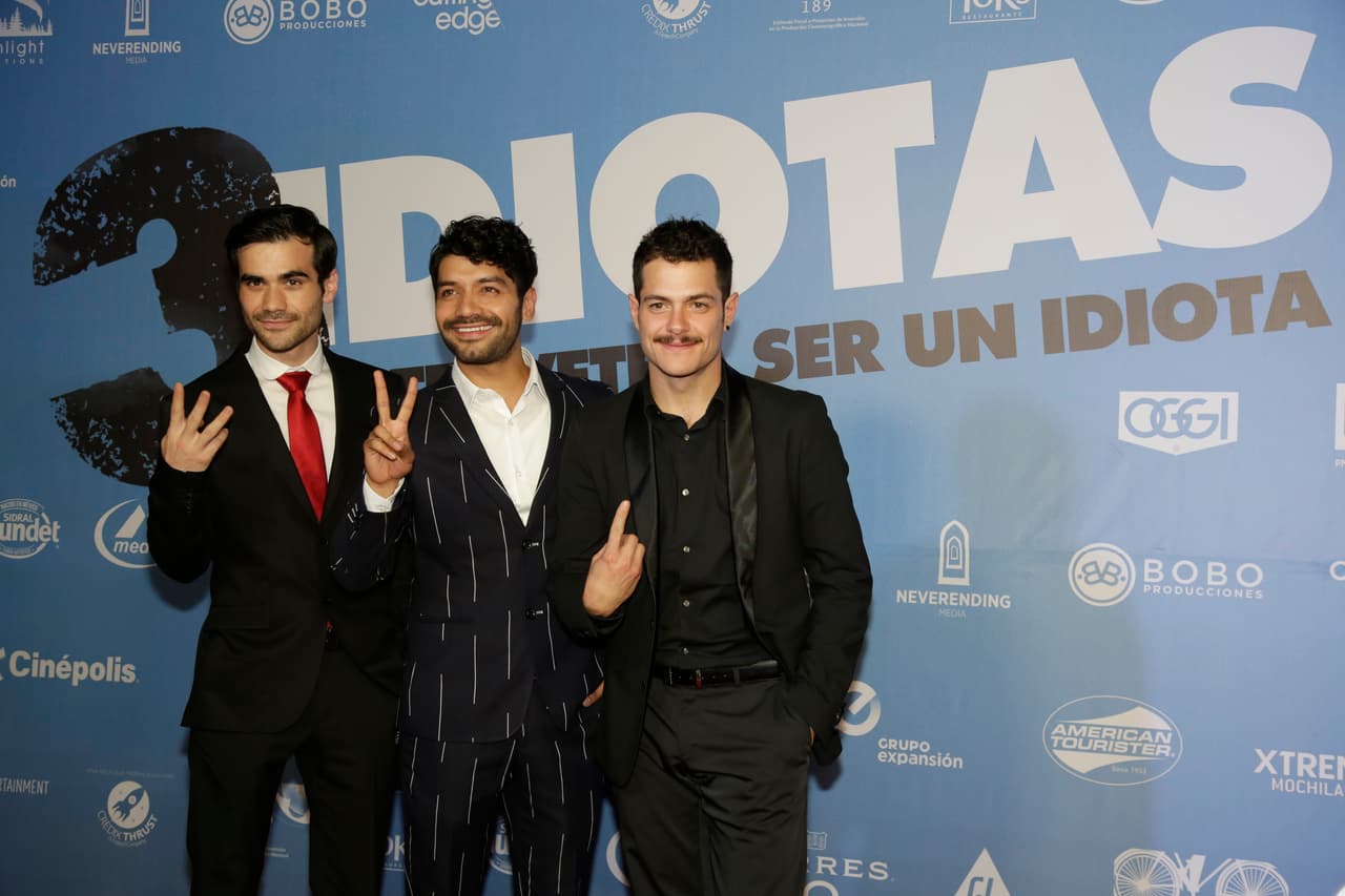 'Tres idiotas' es una comedia mexicana en la que participan Martha Higareda, Christian Vázquez, Germán Valdés y Alfonso Dosal.