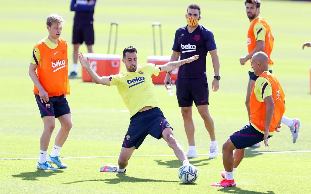 Así se prepara el resto del equipo blaugrana para el regreso a las actividades de La Liga.