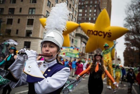 Cada año asisten alrededor de 3.5 millones de personas. Macys, como la estrella de la celebración.