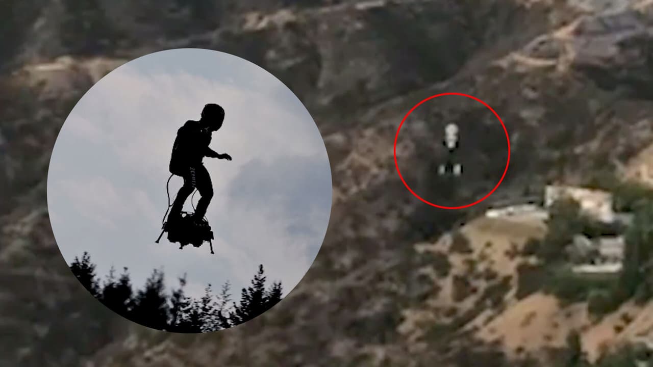 Se resuelve el misterio de los objetos extraños que fueron avistados sobre Los Ángeles