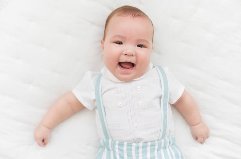 Para cuando cumplió 5 meses de vida, estaba claro que Ford cautivaba por su carácter alegre y tan gestual. Pamela lo tenía tan claro que para celebrar esta fecha decidió publicar
<b> un acercamiento a las caras que hacía su pequeño, "su corazón". </b>