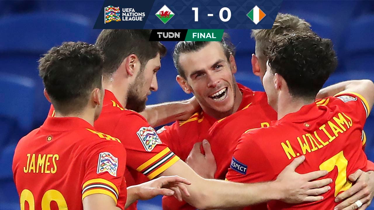 Afianza Gales liderato tras vencer a Irlanda en la UEFA Nations League