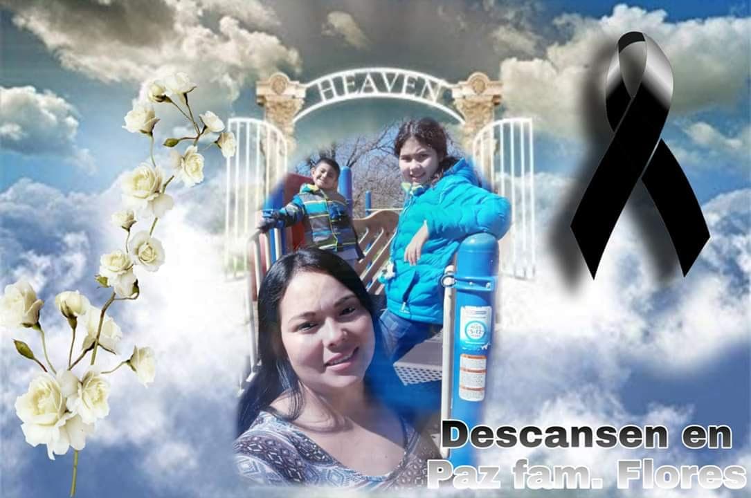 La familia Flores ha puesto mensajes en recuerdo a la madre y los niños en las redes sociales.