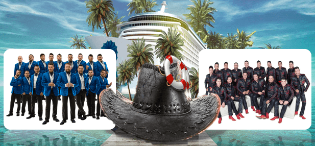 Dos exitosas bandas sinaloenses se verán por primera vez la cara en un escenario y lo harán en medio del océano y arriba de un famoso crucero. Se trata de la Banda El Recodo de Cruz Lizárraga y la Banda MS de Sergio Lizárraga, que estarán juntas del 2 al 5 de marzo próximo.