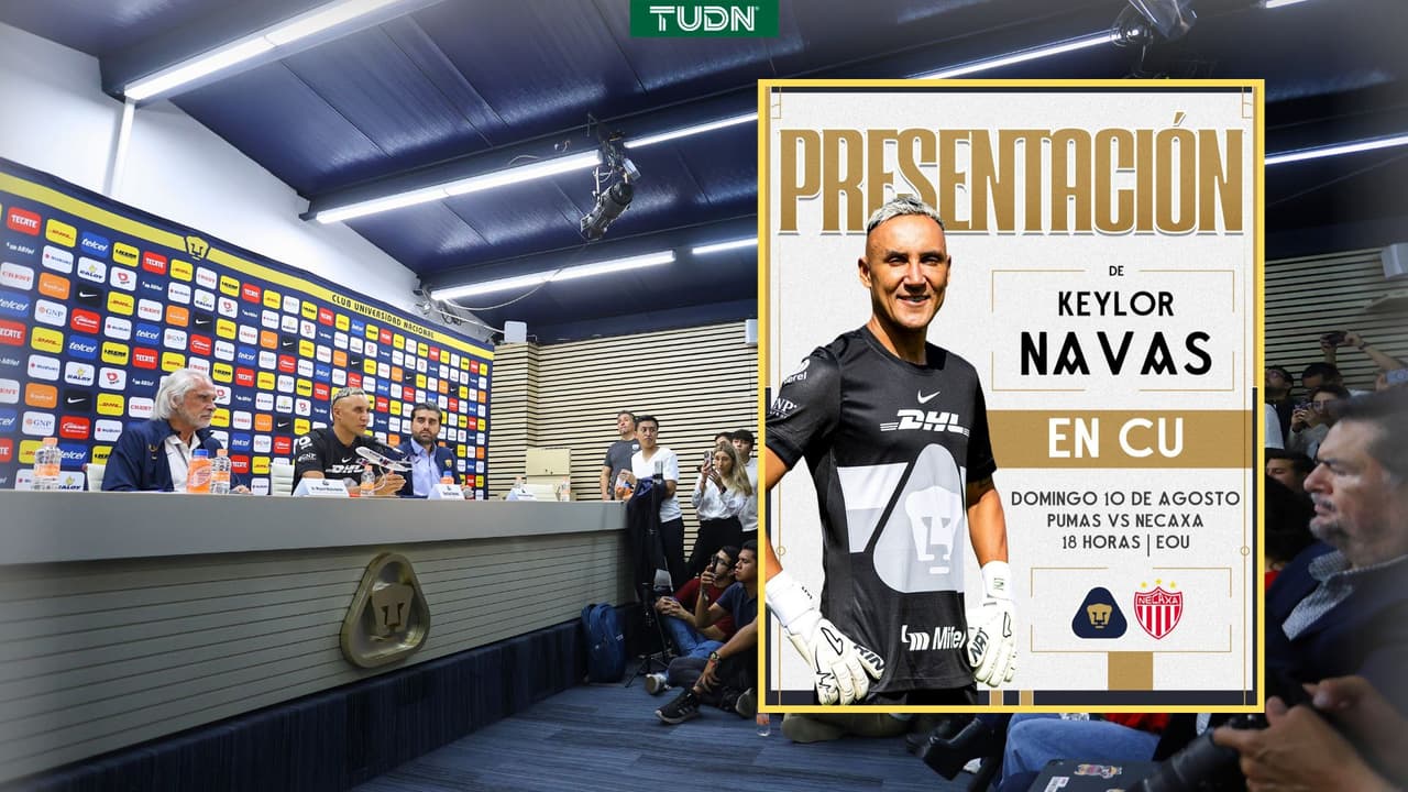 ¡Boletos disponibles! ¿Cuándo debuta Keylor Navas en CU?