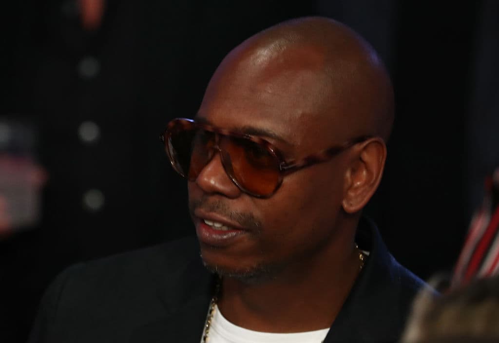 El comediante y actor estadounidense David Chapelle también se hizo con un lugar para no perderse esta sensacional pelea entre Canelo y Golovkin.