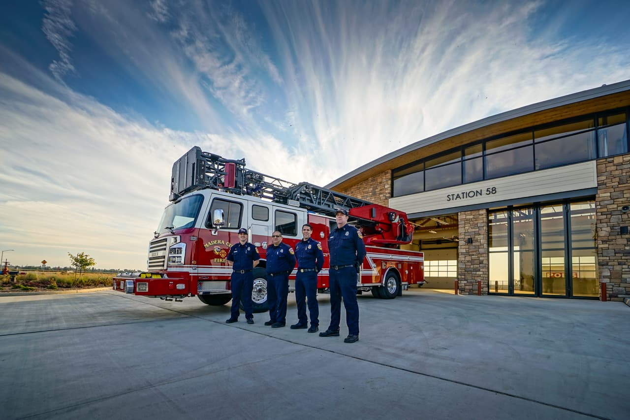 Desde 1978 que los residentes de Madera no inauguraban una estación de Bomberos