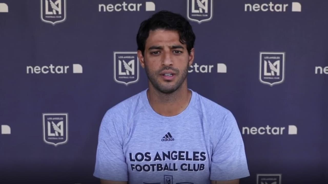 Carlos Vela afirma que ya no tiene excusas por tema de lesiones en LAFC