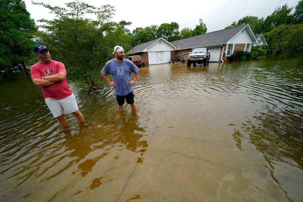La tormenta tropical Claudette impacta la costa del Golfo con inundaciones y lluvias