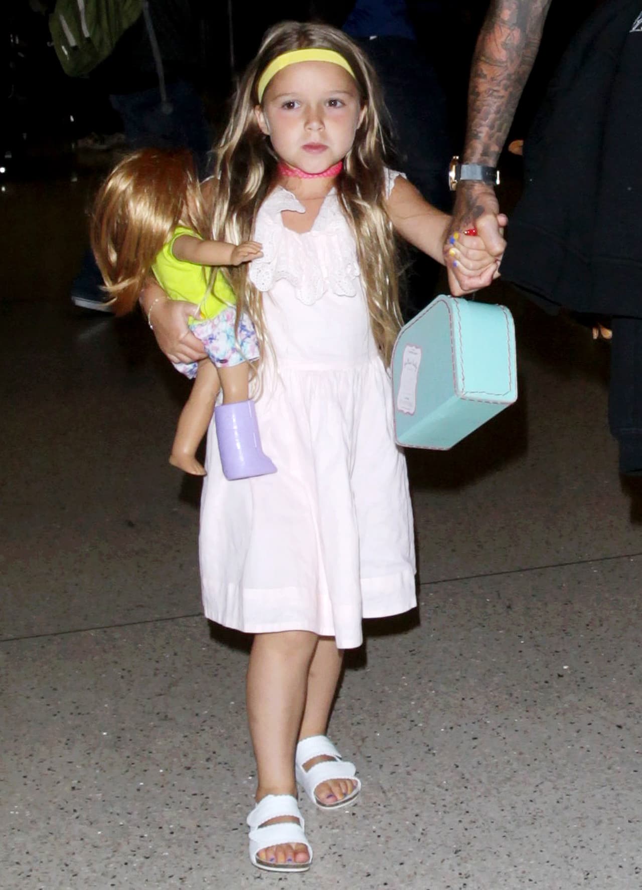 Sin duda, es la pequeña princesa de papá.