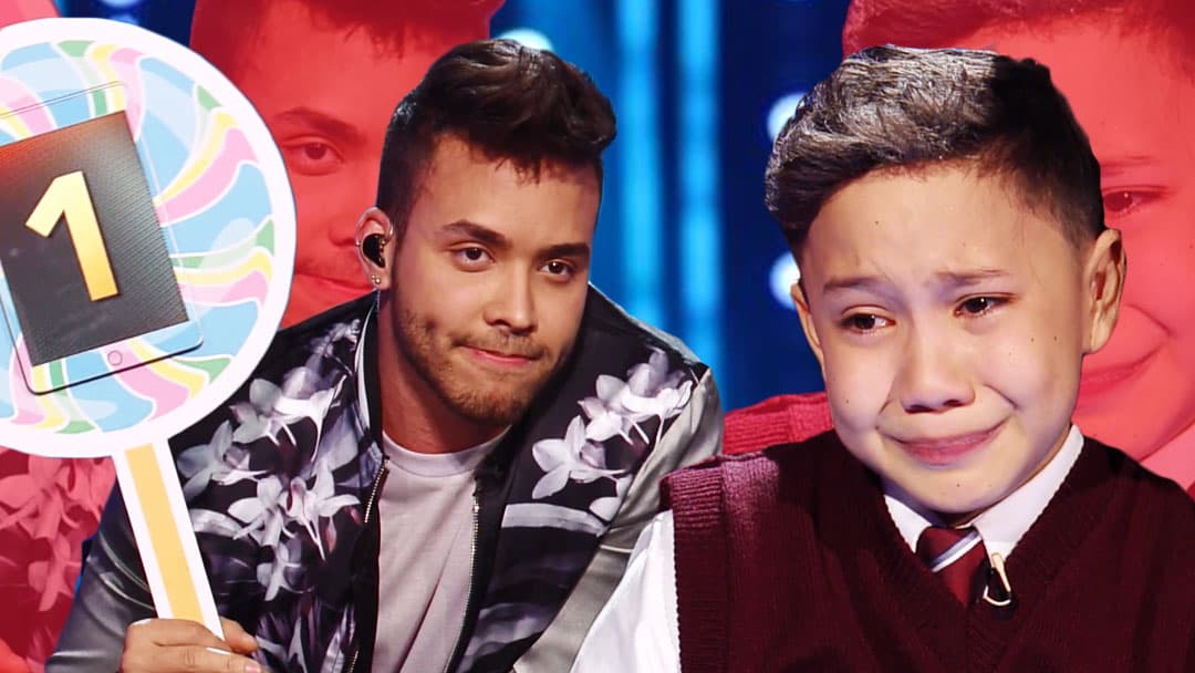 La noche en que Prince Royce dio la calificación más baja de Pequeños Gigantes
