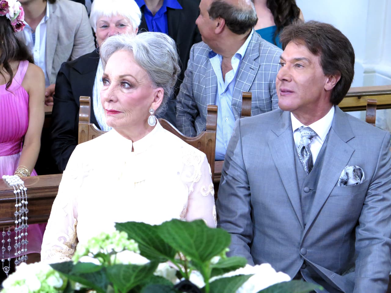 Eso sí, todos lucieron sus mejores prendas.