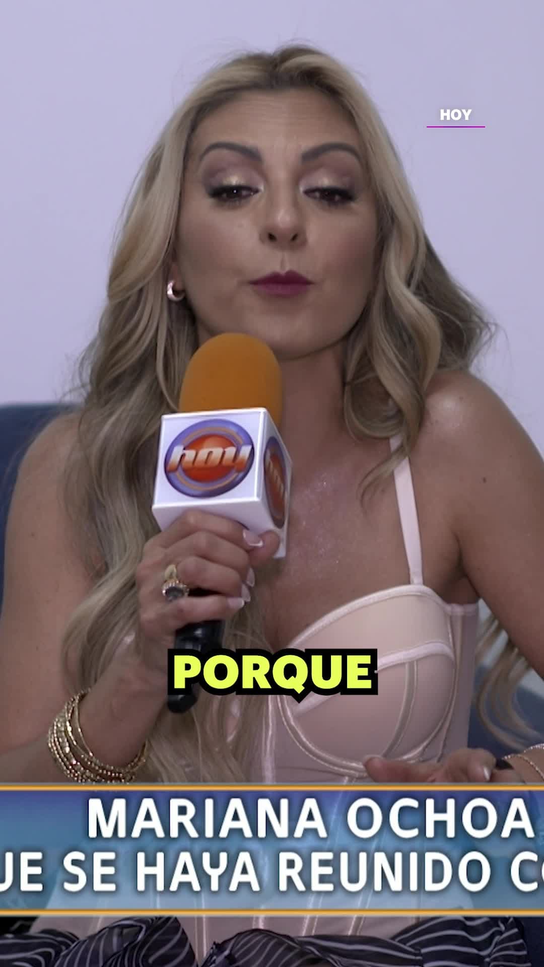 #MarianaOchoa aclara RUMORES que aseguran se reunió con #AriBorovoy
