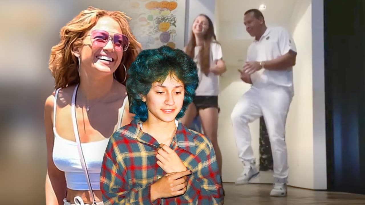 A-Rod se puso a bailar con su hija y le hace competencia a JLo y Emme: pero no salió como quería