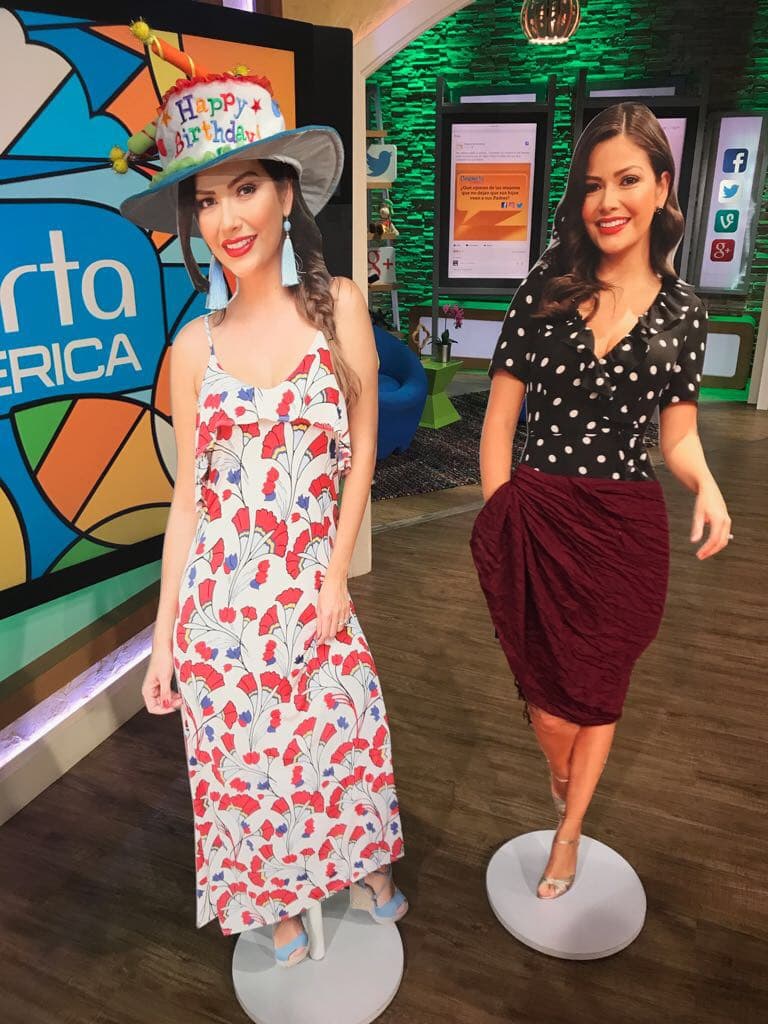 Como una Anita no es suficiente, teníamos dos, y nos acompañaron esta mañana.