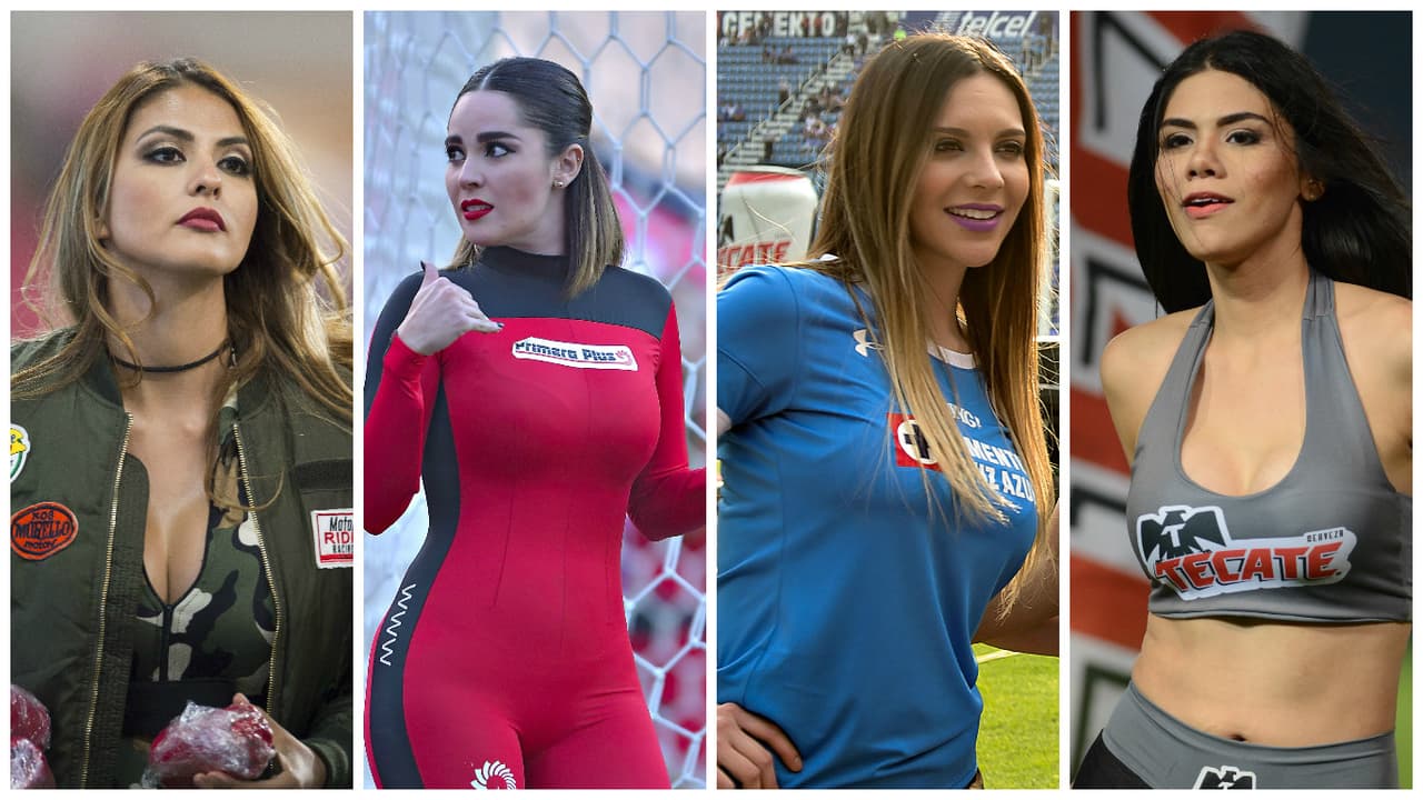 Los estadios de la Liga MX se iluminaron con hermoso rostros que acapararon la atención de los fanáticos en el inicio del torneo.