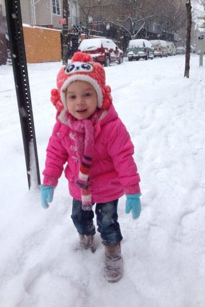 La foto de esta risueña pequeña fue enviada por Shirley Baez, desde el Bronx, NY.