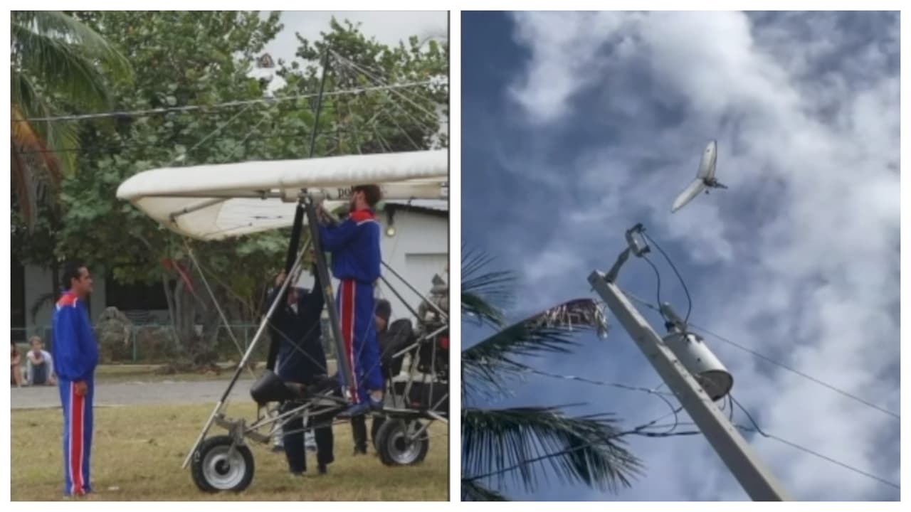 Otorgan asilo político a cubanos que llegaron a bordo de un ala delta motorizada al sur de Florida
