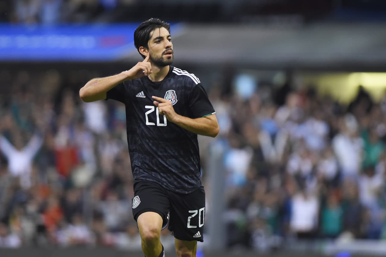 Rodolfo Pizarro. Debutó en 2014 con la Selección Mexicana y ha marcado cuatro goles.
