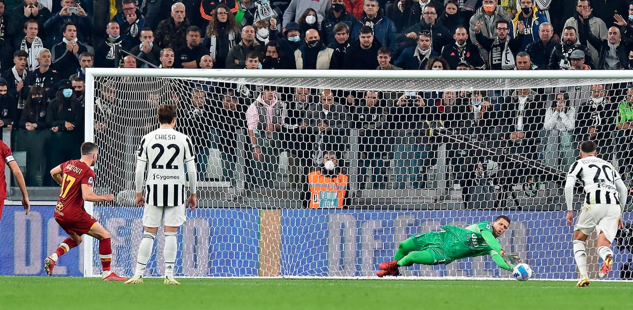 Juventus se impone a la Roma de Mourinho 1-0 con gol de Moise Kean al minuto 16' del primer tiempo, durante la octava jornada en la Serie A.