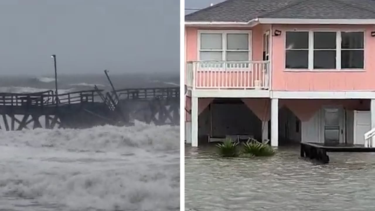 Ian deja al menos 4 muertos, más de 400,000 apagones e inundaciones en Carolina del Norte