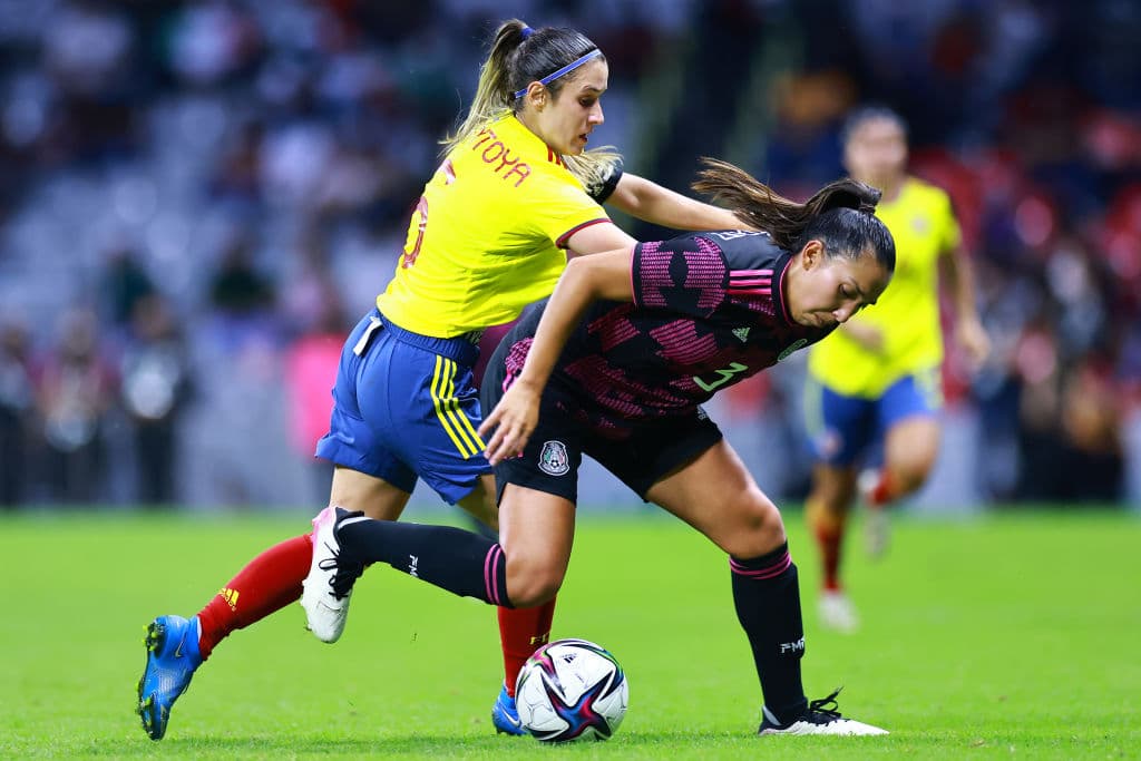 México sabe aprovechar a localía y con anotaciones de Maria Sánchez y Maricarmen Reyes, las locales vencen 2-0 a las seleccionadas colombianas.